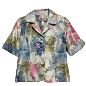 JULLIAN TAYLOR Two Piece Skirt Set, Multi Colors, Size 10